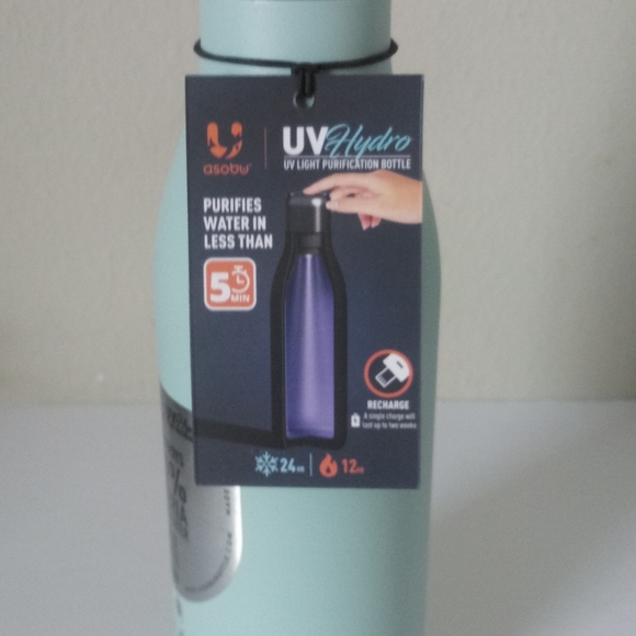 ASOBU UV HYDRO UV LIGHT PURIFICATION 17oz BOTTLE I - Picture 3 of 8